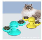 Exclusive Cat Rotating Windmill Multi-Function Toy — Black Balance car — Detail View