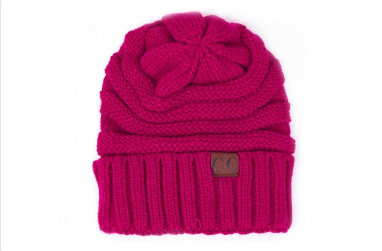 Exclusive CC Beanies Winter Hats — Light Blue — Alternate View 13
