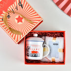 Exclusive Ceramic Cup Gift Box | Elegant & Practical Gift Set — Towel Bear Dark Green Suit — Size 375ml — Alternate View 21