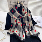 Exclusive Chessboard Plaid Scarf — YM220 1 — Size 180x90cm — Alternate View 9