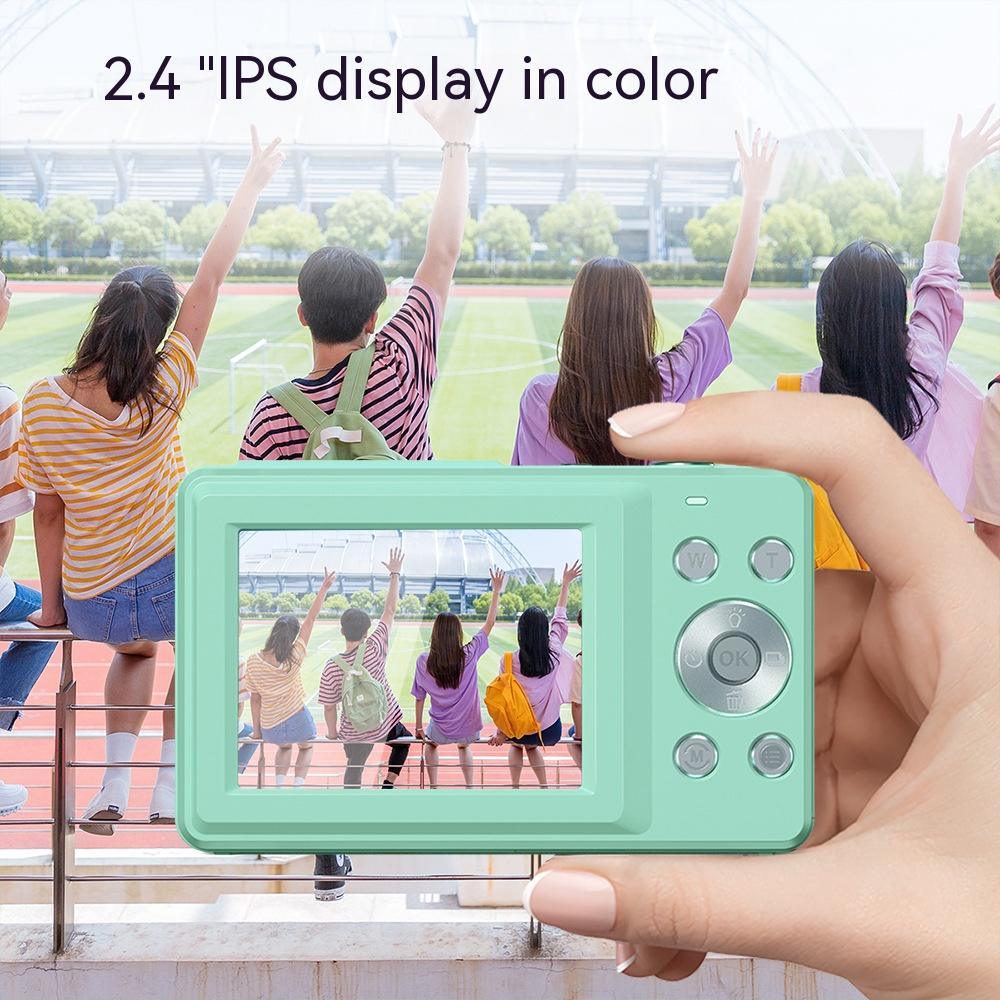 Exclusive Children's HD Digital Camera | 1080P Mini Kids Camera Toy — Black — Alternate View 7