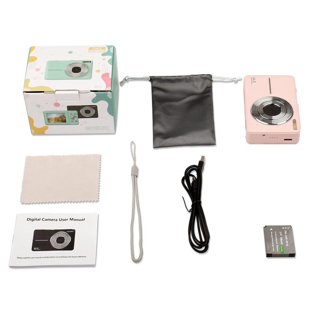 Exclusive Children's HD Digital Camera | 1080P Mini Kids Camera Toy — Black — Detail View