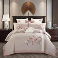 Exclusive Chinese national style bedding — Green — Size 220x240cm — Front View