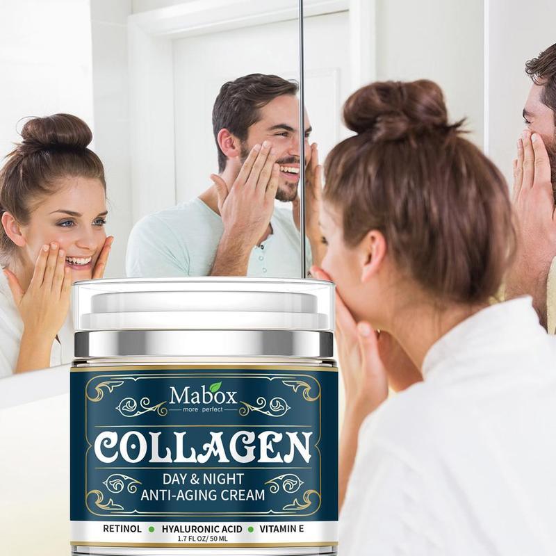 Exclusive Collagen  Moisturizing Facial Cream Skin Care Products — Blue — Size 50g — Alternate View 7