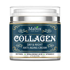 Exclusive Collagen  Moisturizing Facial Cream Skin Care Products — Blue — Size 50g — Detail View