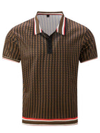 Exclusive Color Block Button Short Sleeve T-shirt Top — Yellow — Size S — Alternate View 11
