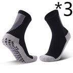 Exclusive Competition Training Sports Socks | Comfort & Support — 3pcs Black — Alternate View 9