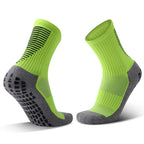 Exclusive Competition Training Sports Socks | Comfort & Support — 3pcs Black — Back View