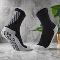 Exclusive Competition Training Sports Socks | Comfort & Support — 3pcs Black — Front View