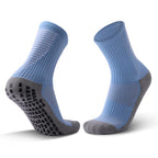 Exclusive Competition Training Sports Socks | Comfort & Support — 3pcs Black — Side View