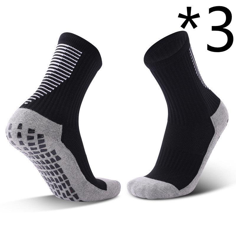 Exclusive Competition Training Sports Socks | Comfort & Support — 3pcs Black — Alternate View 11