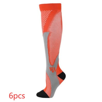 Exclusive Compression Long Tube Sports Socks | Support & Comfort — Black 3pcs — Size 2XL — Alternate View 23