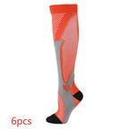 Exclusive Compression Long Tube Sports Socks | Support & Comfort — Black 3pcs — Size 2XL — Alternate View 23