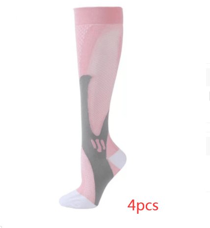 Exclusive Compression Long Tube Sports Socks | Support & Comfort — Black 3pcs — Size 2XL — Alternate View 25