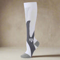 Exclusive Compression Long Tube Sports Socks | Support & Comfort — Black 3pcs — Size 2XL — Front View