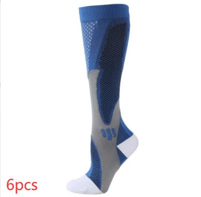 Exclusive Compression Long Tube Sports Socks | Support & Comfort — Black 3pcs — Size 2XL — Alternate View 17