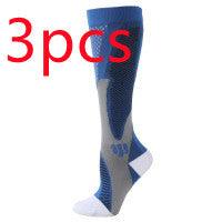 Exclusive Compression Long Tube Sports Socks | Support & Comfort — Black 3pcs — Size 2XL — Alternate View 15