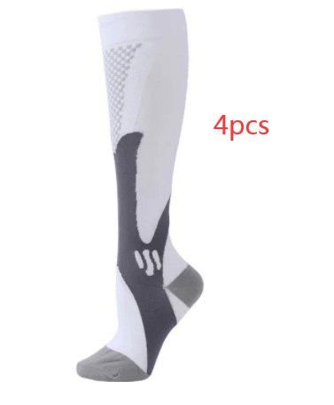 Exclusive Compression Long Tube Sports Socks | Support & Comfort — Black 3pcs — Size 2XL — Alternate View 29