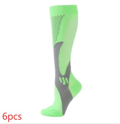Exclusive Compression Long Tube Sports Socks | Support & Comfort — Black 3pcs — Size 2XL — Alternate View 20