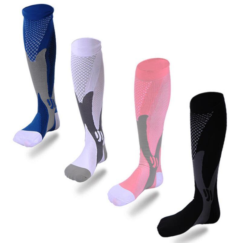 Exclusive Compression Socks For Men & Women — Pink — Size S M — Side View
