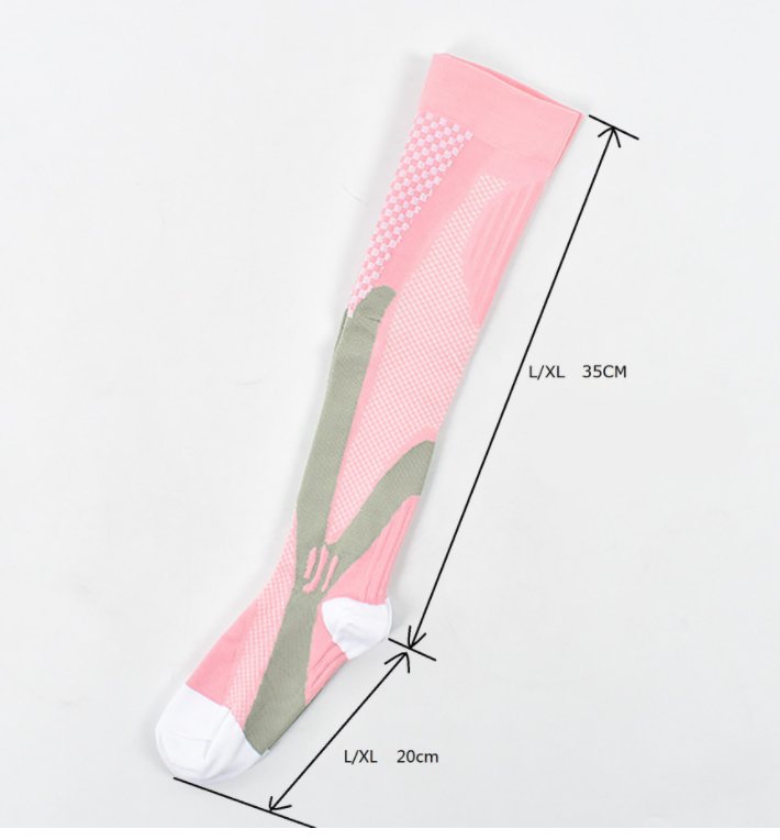 Exclusive Compression Socks For Men & Women — Pink — Size S M — Alternate View 27