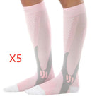 Exclusive Compression Socks For Men & Women — Pink — Size S M — Alternate View 22