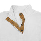 Exclusive Corduroy Casual Stand Collar Sweater — Fruit Green — Size S — Alternate View 20