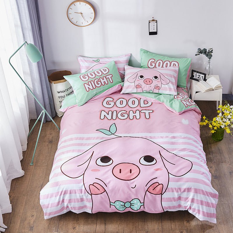 Exclusive Cotton Cartoon Bedding Set — 6 Style — Size 200x230cm — Alternate View 7