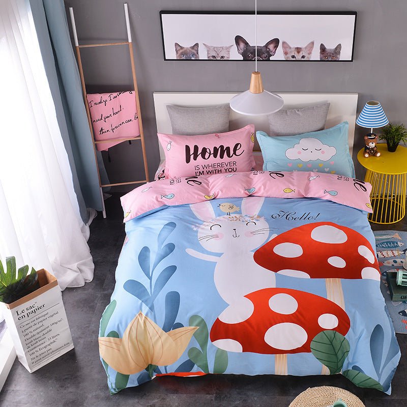 Exclusive Cotton Cartoon Bedding Set — 6 Style — Size 200x230cm — Alternate View 14