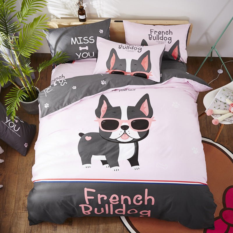 Exclusive Cotton Cartoon Bedding Set — 6 Style — Size 200x230cm — Alternate View 26