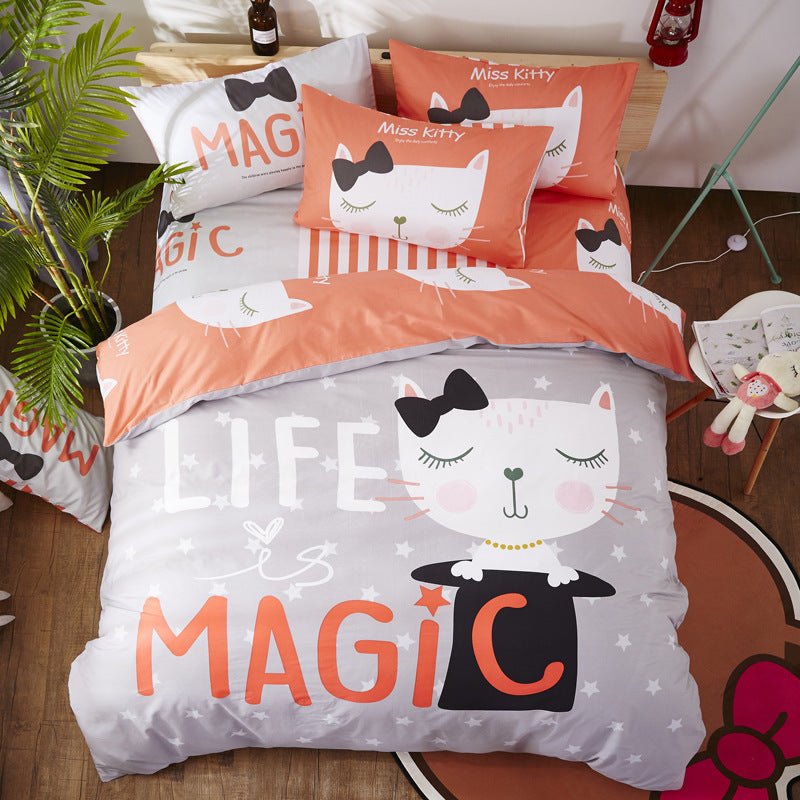 Exclusive Cotton Cartoon Bedding Set — 6 Style — Size 200x230cm — Alternate View 32