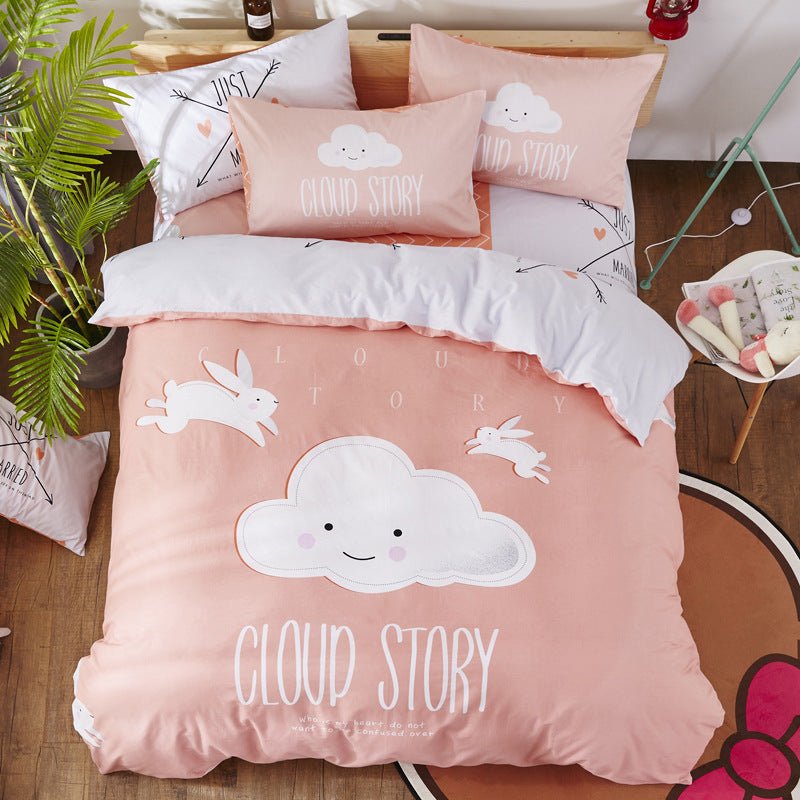 Exclusive Cotton Cartoon Bedding Set — 6 Style — Size 200x230cm — Alternate View 31