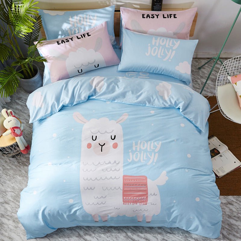 Exclusive Cotton Cartoon Bedding Set — 6 Style — Size 200x230cm — Alternate View 20