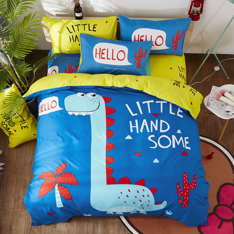 Exclusive Cotton Cartoon Bedding Set — 6 Style — Size 200x230cm — Alternate View 12