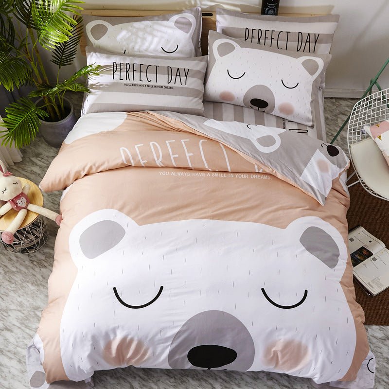 Exclusive Cotton Cartoon Bedding Set — 6 Style — Size 200x230cm — Alternate View 18