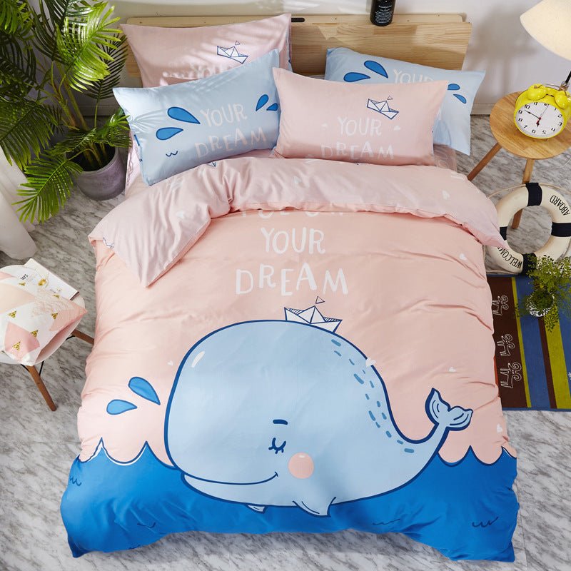 Exclusive Cotton Cartoon Bedding Set — 6 Style — Size 200x230cm — Alternate View 9