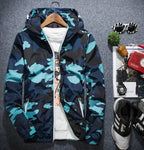 Exclusive Brand Camouflage Jackets — Black — Size 2XL — Detail View