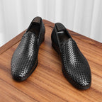 Exclusive Business Men's Shoes — Black — Size 38 — Lifestyle View