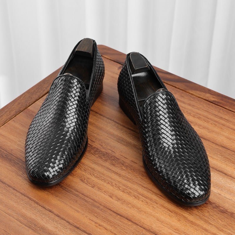 Exclusive Business Men's Shoes — Black — Size 38 — Lifestyle View