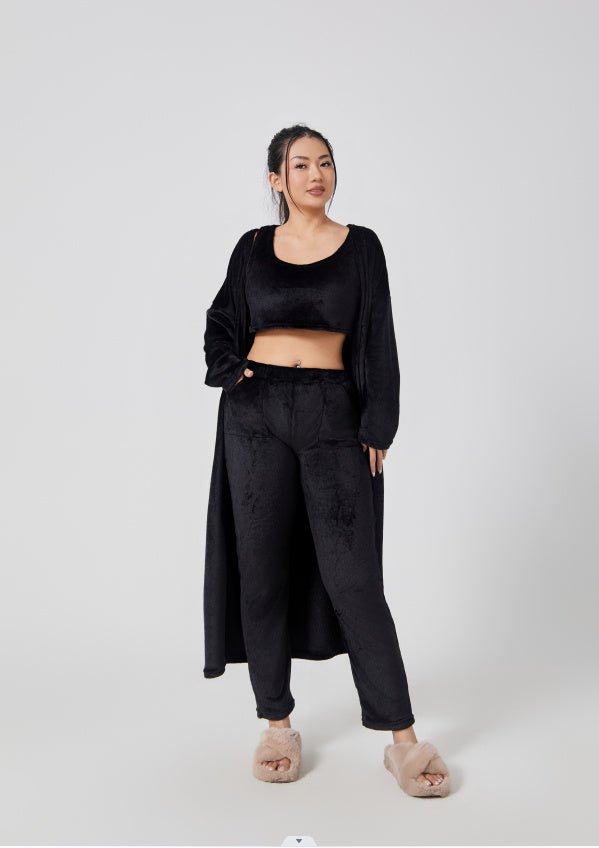 Exclusive 3 Piece Lounge Set — Camel — Size M — Alternate View 9