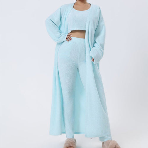 Exclusive 3 Piece Lounge Set — Camel — Size M — Front View