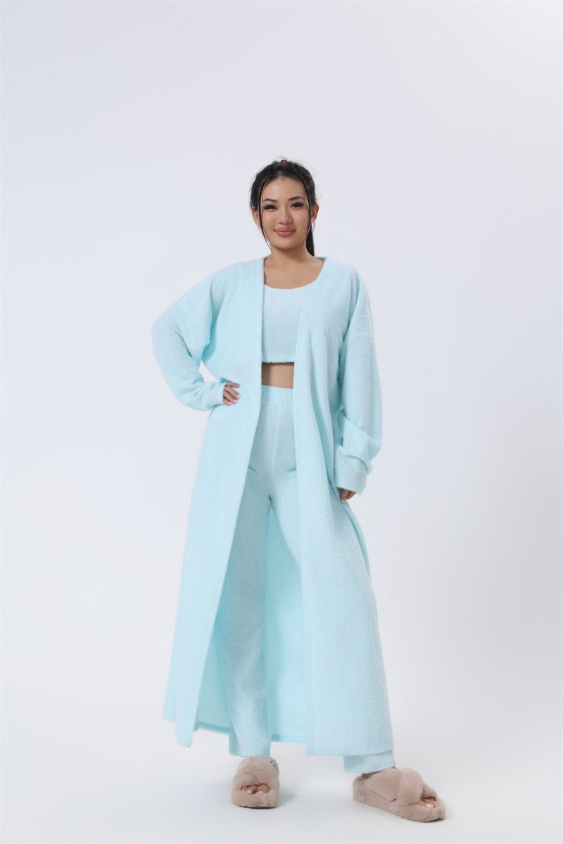 Exclusive 3 Piece Lounge Set — Camel — Size M — Lifestyle View