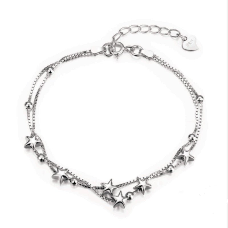 Exclusive Creative Star Charm Bracelet — Front View