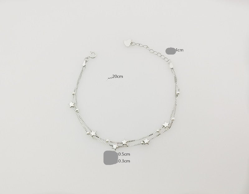 Exclusive Creative Star Charm Bracelet — Lifestyle View