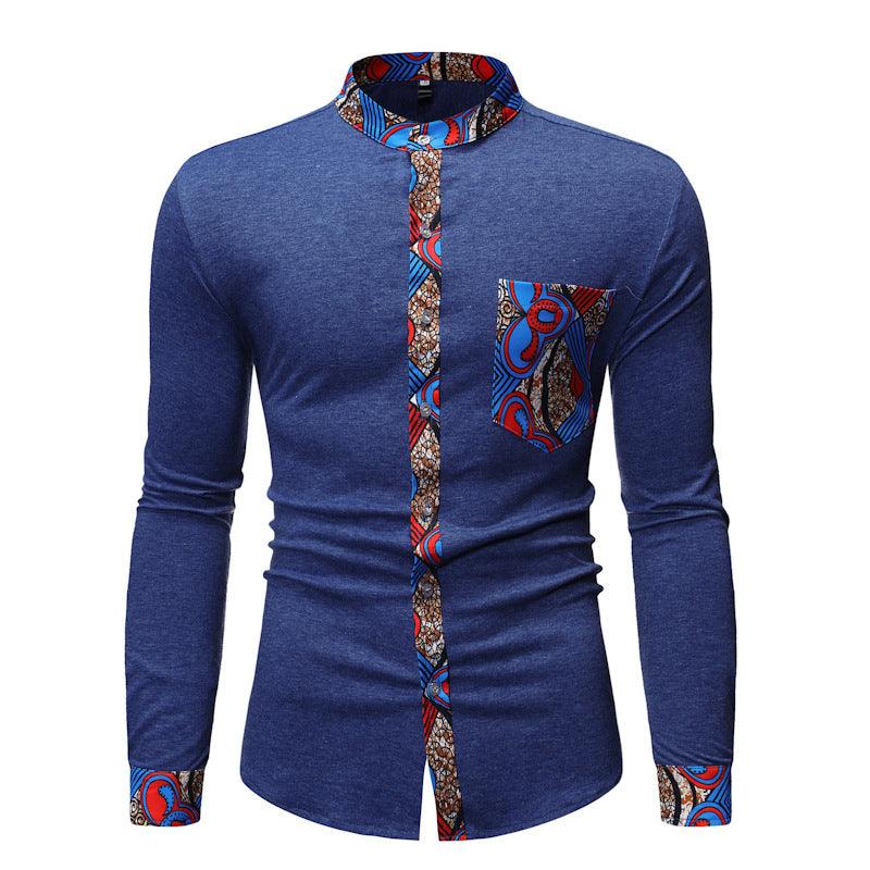 Exclusive Cross Border Fashion — Dark Blue — Size L — Top View