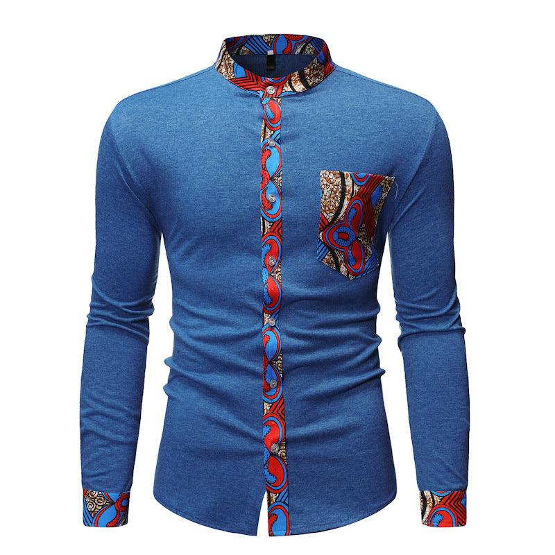 Exclusive Cross Border Fashion — Dark Blue — Size L — Detail View