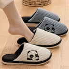 Exclusive Cute Panda Slippers — Pink — Size 36to37 — Front View