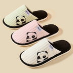 Exclusive Cute Panda Slippers — Pink — Size 36to37 — Detail View
