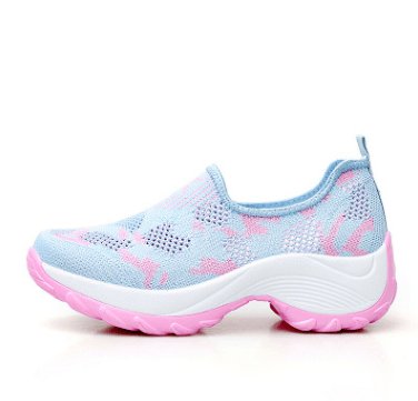 Exclusive Dancing Soft Bottom Flying Woven Rocking Shoes — 35 — Size All black — Alternate View 15
