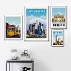 Exclusive Decorative Painting Canvas Core Poster Wall Art — A — Size 15x20cm — Front View